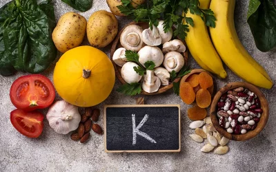 Potassium enhances for muscle performance
