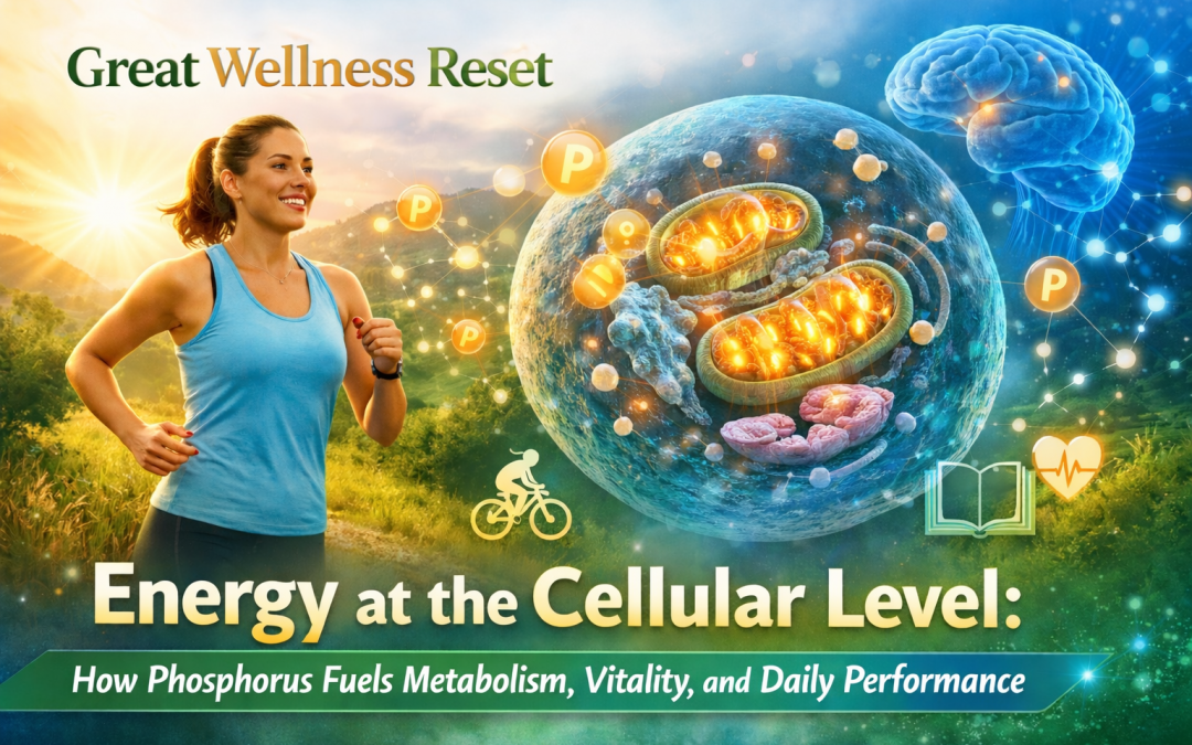 Energy at the Cellular Level: How Phosphorus Fuels Metabolism, Vitality, and Daily Performance