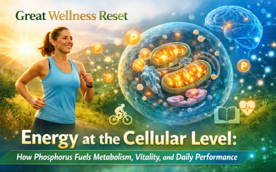 Energy at the Cellular Level: How Phosphorus Fuels Metabolism, Vitality, and Daily Performance