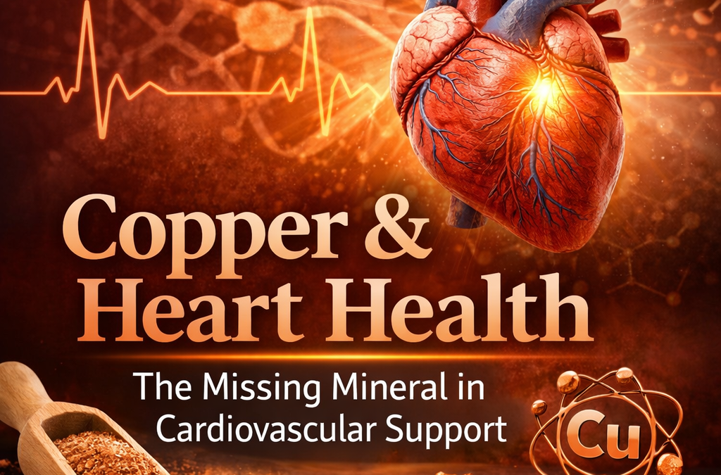 Copper and Heart Health: The Missing Mineral in Cardiovascular Support