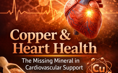 Copper and Heart Health: The Missing Mineral in Cardiovascular Support