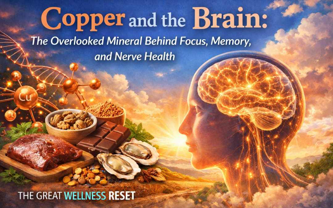 Copper and the Brain: The Overlooked Mineral Behind Focus, Memory, and Nerve Health