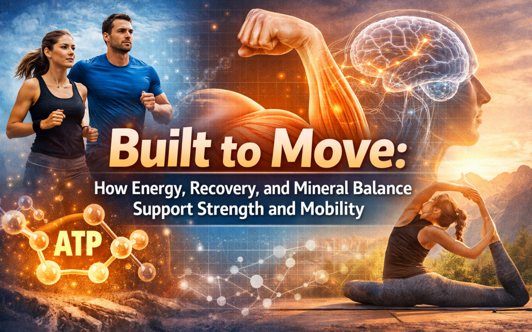 Built to Move: How Energy, Recovery, and Mineral Balance Support Strength and Mobility