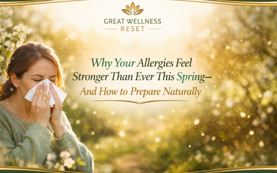 Why Your Allergies Feel Stronger Than Ever This Spring—and What You Can Do to Prepare Naturally