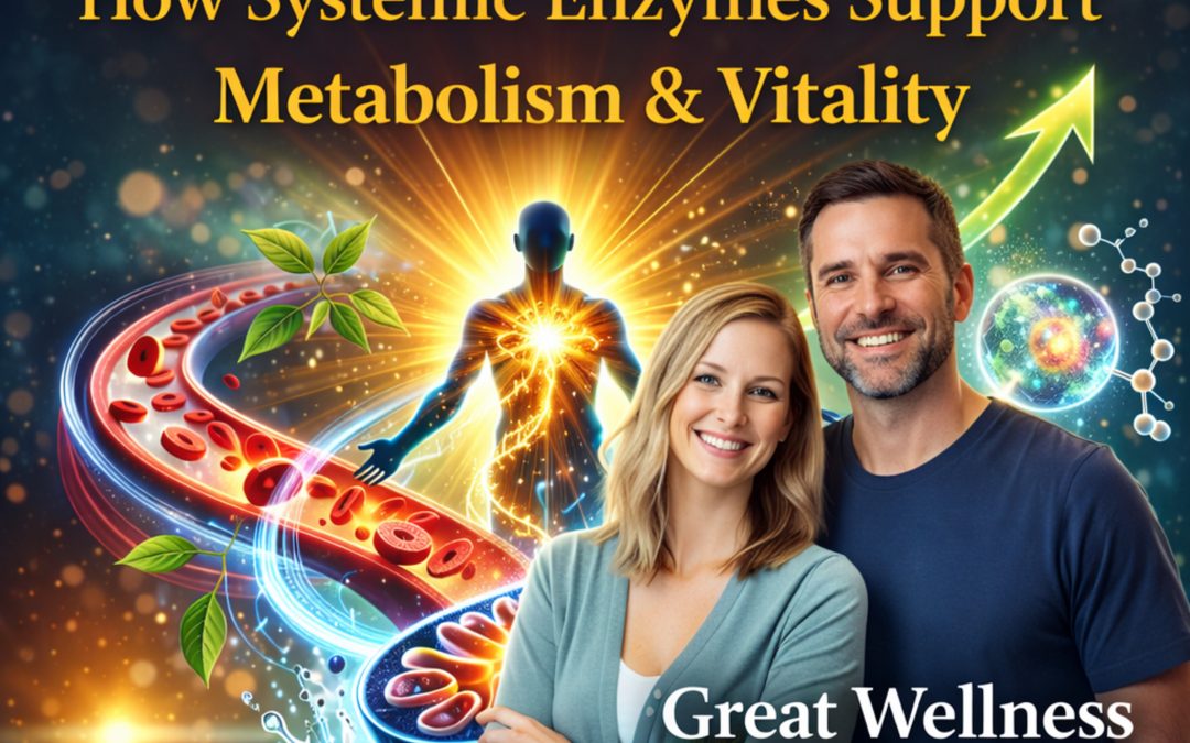 Energy Without Burnout: How Systemic Enzymes Support Metabolism & Vitality