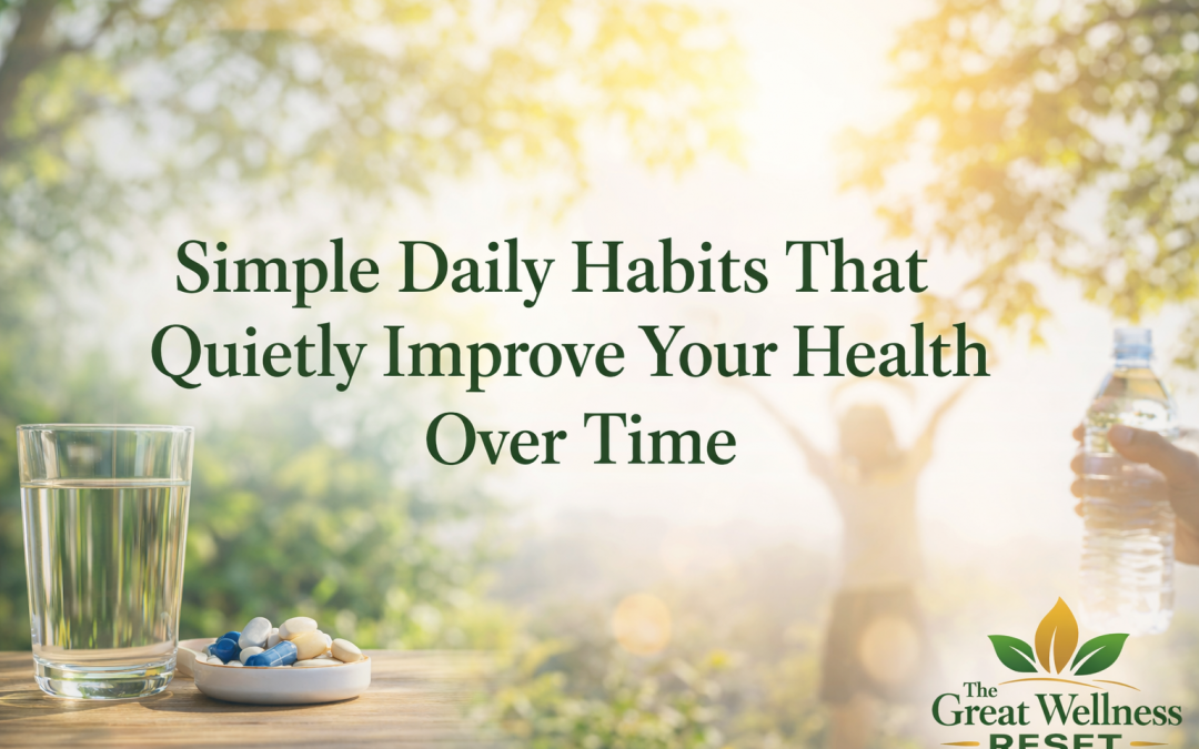 Simple Daily Habits That Quietly Improve Your Health Over Time