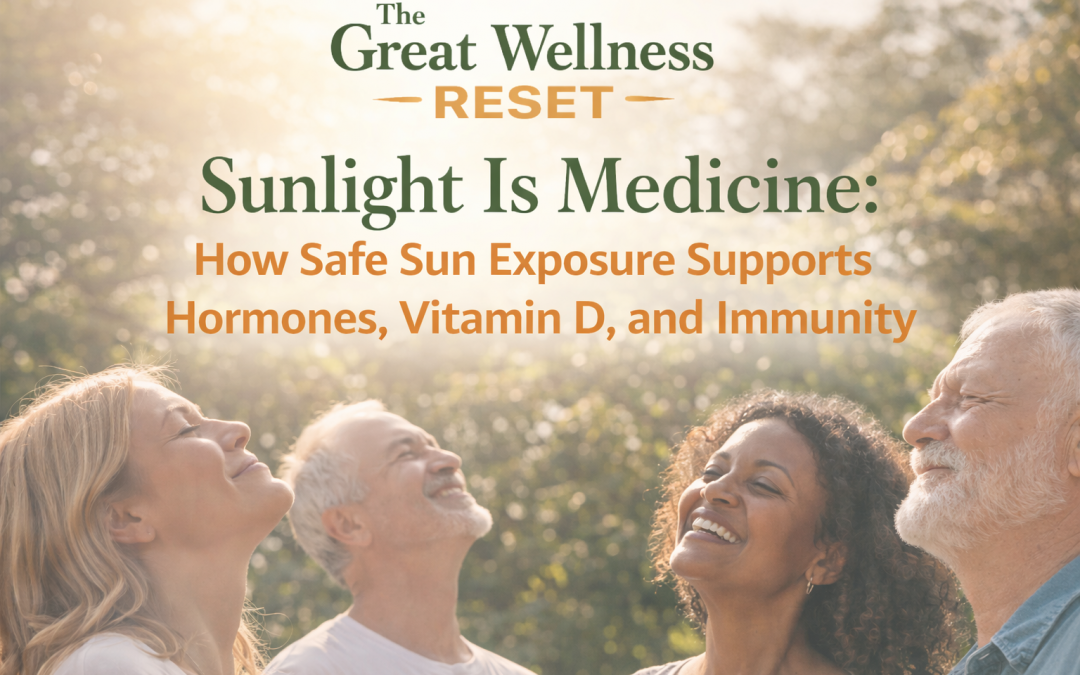 Sunlight Is Medicine: How Safe Sun Exposure Supports Hormones, Vitamin D, and Immunity