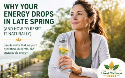 Why Your Energy Drops in Late Spring (And How to Reset It Naturally)